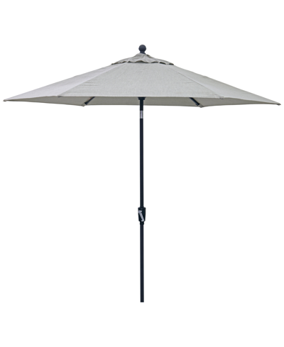 Agio Astaire Outdoor 9' Umbrella In Oyster Light Grey