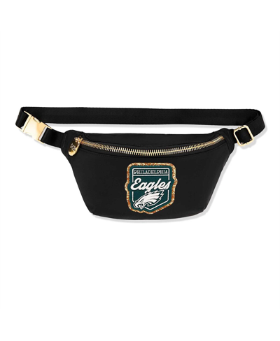 Stoney Clover Women's  Philadelphia Eagles Classic Belt Bag In Black