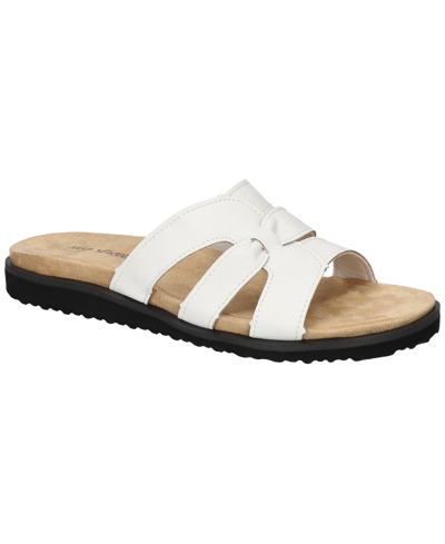 Easy Street Women's Skai Slip-on Comfort Sandals In White