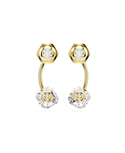 Swarovski Mixed Cuts, White, Gold-tone Numina Earring Jackets