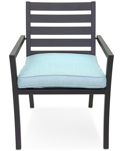 Agio Astaire Outdoor Dining Chair In Spa Light Blue