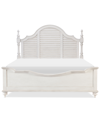 Macy's Mandeville Upholstered Queen Bed In White
