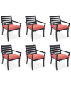 AGIO ASTAIRE OUTDOOR 6-PC DINING CHAIR BUNDLE SET