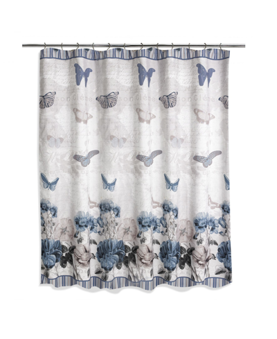 Popular Bath Beautify Shower Curtain In Blue