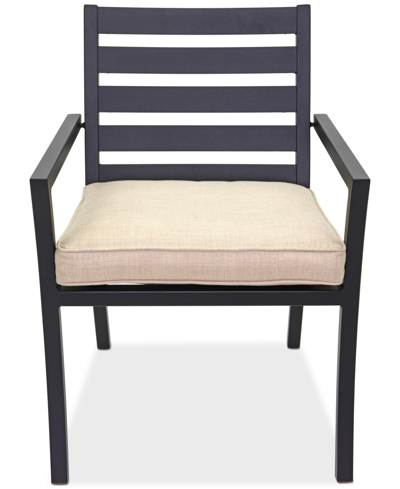 Agio Astaire Outdoor Dining Chair In Straw Natural