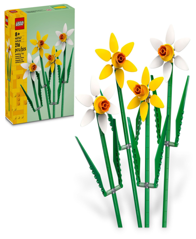Lego Daffodils 40747 Celebration Gift Toy Building Set In Multicolor