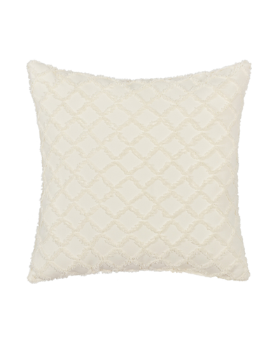 Piper & Wright Lillian Decorative Pillow, 20" X 20" In Cream