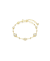 Swarovski Imber Crystal Station Bracelet In Gold