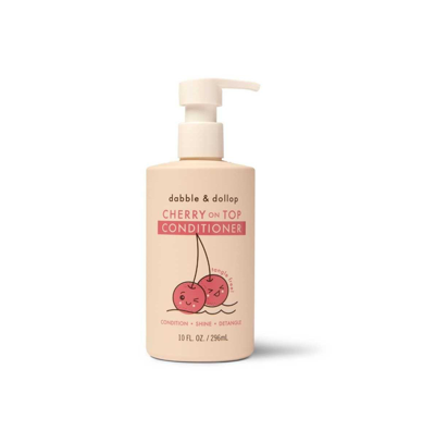 Dabble & Dollop Kids' Cherry On Top Hair Conditioner In Light/past