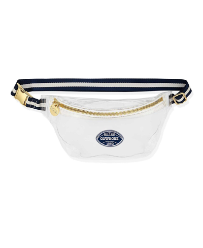 Stoney Clover Women's  Dallas Cowboys Stadium Clear Belt Bag In Navy