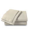 Color Sense 300 Thread Count 100% Cotton Sateen 4-pc. Sheet Set, Full In Off-white