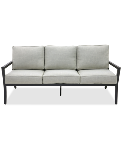 Agio Astaire Outdoor Sofa In Oyster Light Grey