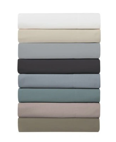 Color Sense 300 Thread Count Cotton Ultra Soft Silky Crease Resistant Sheet Set In Off-white