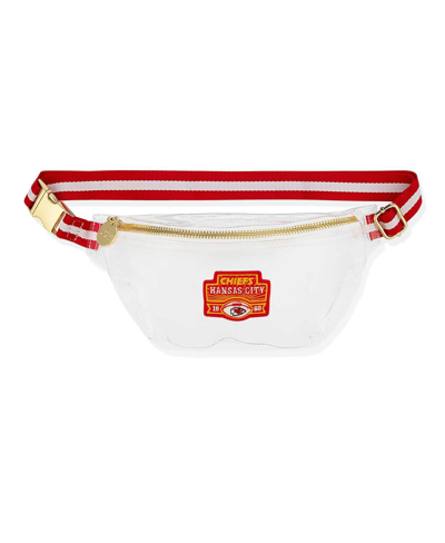 Stoney Clover Women's  Kansas City Chiefs Stadium Clear Belt Bag In Red