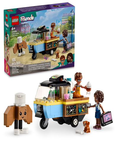 Lego Friends 42606 Mobile Bakery Food Cart Toy Building Set With Aliya And Jules Minifigures In Multicolor