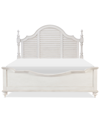 MACY'S MANDEVILLE LOUVERED CALIFORNIA KING BED