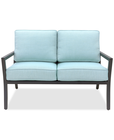 Agio Astaire Outdoor Loveseat In Spa Light Blue