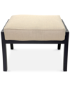 Agio Astaire Outdoor Ottoman In Straw Natural