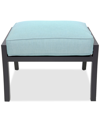 Agio Astaire Outdoor Ottoman In Spa Light Blue