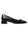 Tory Burch 35mm Georgia Pumps In Perfect Black