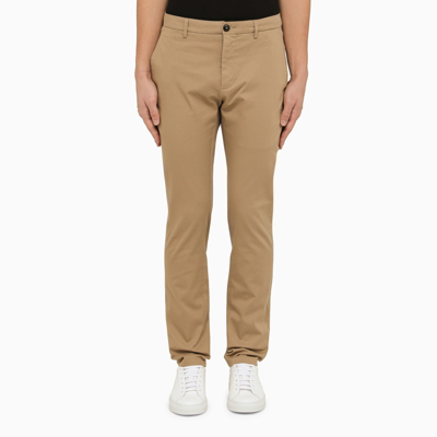 DEPARTMENT 5 DEPARTMENT 5 BEIGE COTTON CHINO TROUSERS