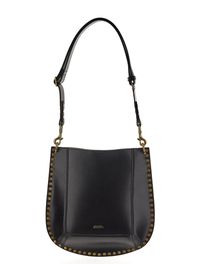 Isabel Marant Oskan Crossbody Bag In Black