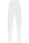Jacquemus Woman Pants Ivory Size 6 Linen, Viscose, Polyester, Elastane