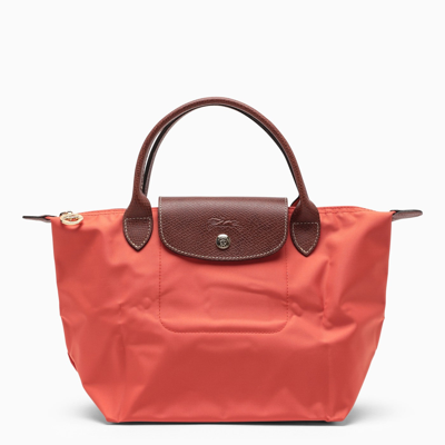 Longchamp Orange Le Pliage Original S Bag