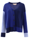 Marni Asymmetrical Length Cashmere Knit Cardigan