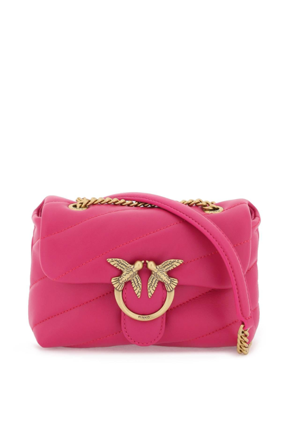 Pinko Love Baby Puff Quilt Bag In Fucsia