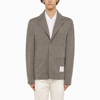 Thom Browne Grey Virgin Wool Single Breasted Jacket
