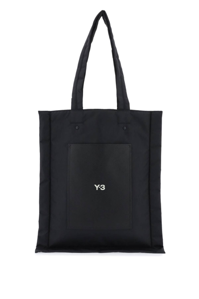 Y-3 Y 3 Nylon Tote Bag In Black (black)