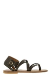 Longchamp Sandals  X K.jacques In Dark Green