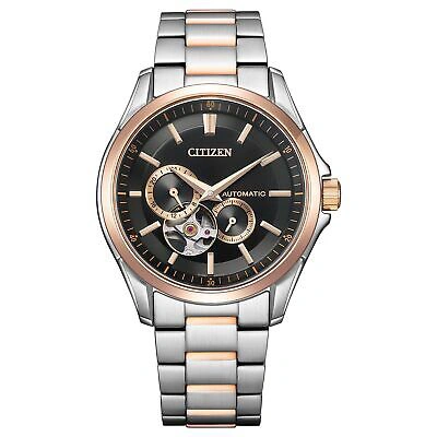 Pre-owned Citizen Collection Np1014-77e Mechanical Automatic Men Watch Stainless Steel
