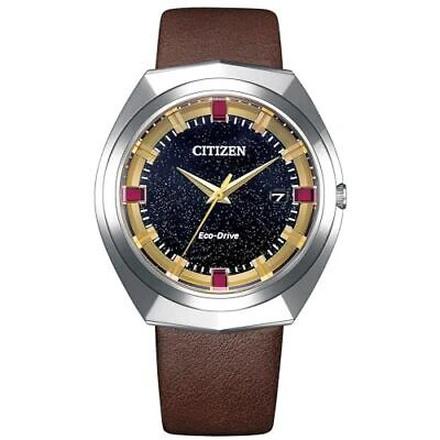 Pre-owned Citizen Watch  Creative Lab Limited Eco Drive Bn1010-05e Men's Brown