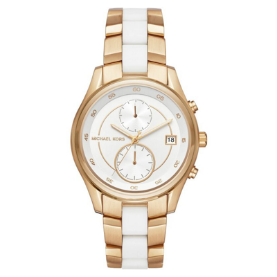 Pre-owned Michael Kors Ladies Watch Wristwatch Briar Stainless Steel Mk6466
