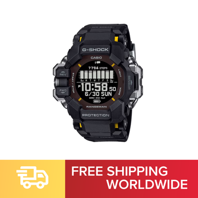 Pre-owned Casio G-shock Gpr-h1000-1jr [g-shock Master Of Series Rangeman] Black