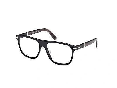 Pre-owned Tom Ford Sunglasses Ft1081 Frances 01a Black Smoke Man In Gray