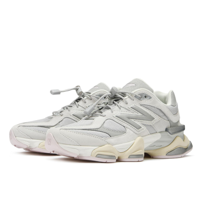 Pre-owned New Balance U9060gm Balance 9060 Grey Lilac Matter White Pink Beige Ivory Cream (men's) In Gray
