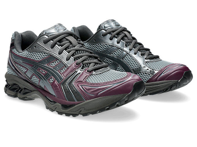 Pre-owned Asics 1203a510-020 Atmos  Gel-kayano 14 Grey Purple Night Silver Yoasobi (men's)