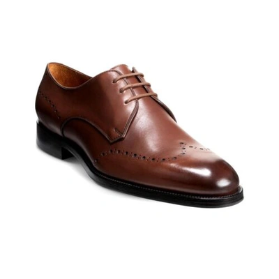 Pre-owned Allen Edmonds Lucca Derby Lace-up Shoe Size 11 Chili Leather Made In Italy In Red