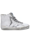 Golden Goose Francy Leather High-top Sneakers In White