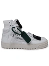 OFF-WHITE OFF-WHITE WOMAN OFF-WHITE OFF COURT 3.0 SNEAKERS IN WHITE LEATHER AND FABRIC BLEND