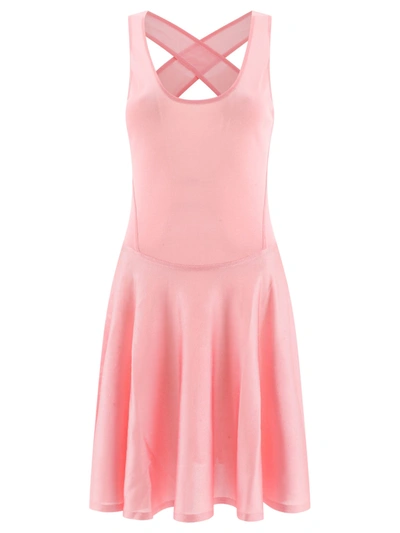 Alaïa Pink Flared Sleeveless Dress For Women