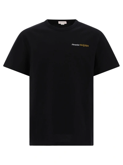 ALEXANDER MCQUEEN ALEXANDER MC QUEEN EMBROIDERED T SHIRT