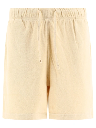 BURBERRY BURBERRY COTTON TOWELLING SHORTS