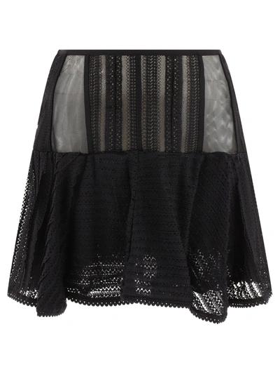 Charo Ruiz Ibiza Hamaty Skirt In Black
