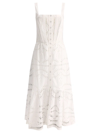 Charo Ruiz Broderie Anglaise Nissy Maxi Dress In White