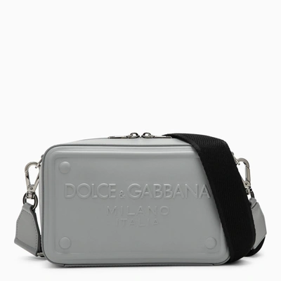 Dolce & Gabbana Dolce&gabbana Grey Calfskin Shoulder Bag Men