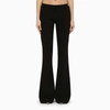 DSQUARED2 DSQUARED2 BLACK PALAZZO TROUSERS WITH JEWEL DETAIL